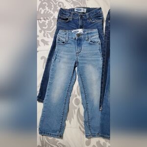 Old Navy Light and Dark Blue Skinny Jeans